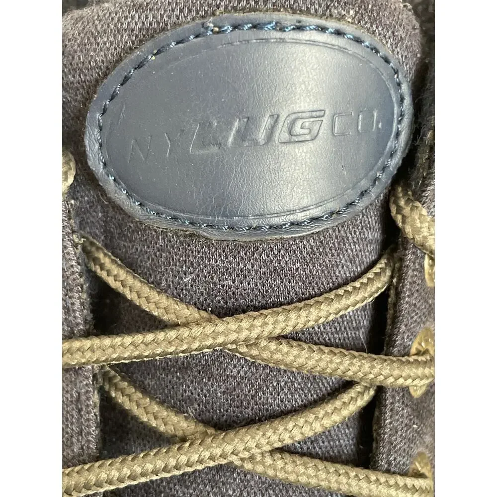 Lugz,‎ Navy Fabric, Thick tread, Comfort Padding, Men's size 11